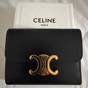 Celine compact wallet